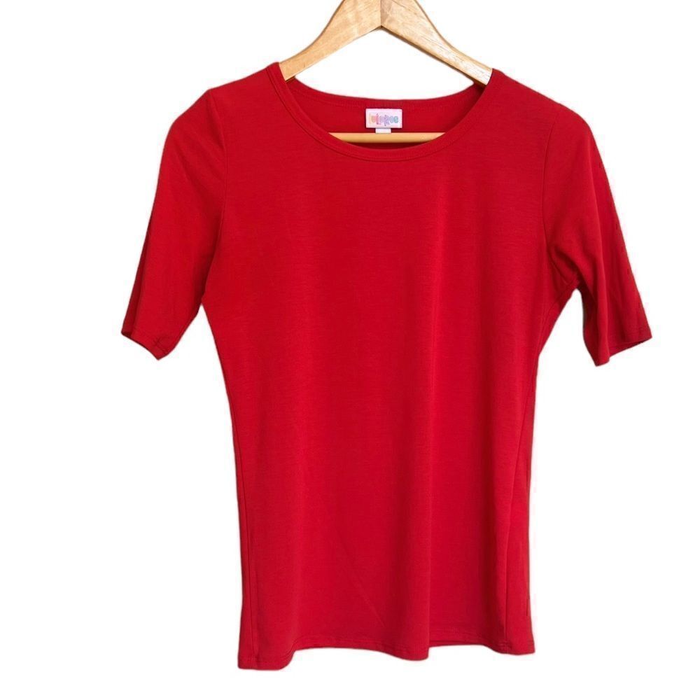 LuLaRoe Gigi Red Size Small